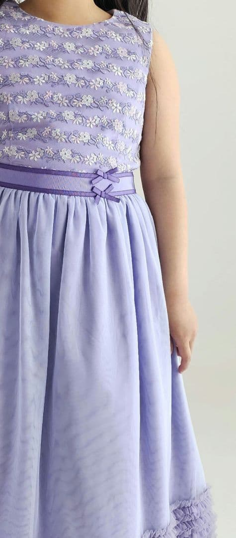 組曲　レース　ワンピース　ドレス　150cm