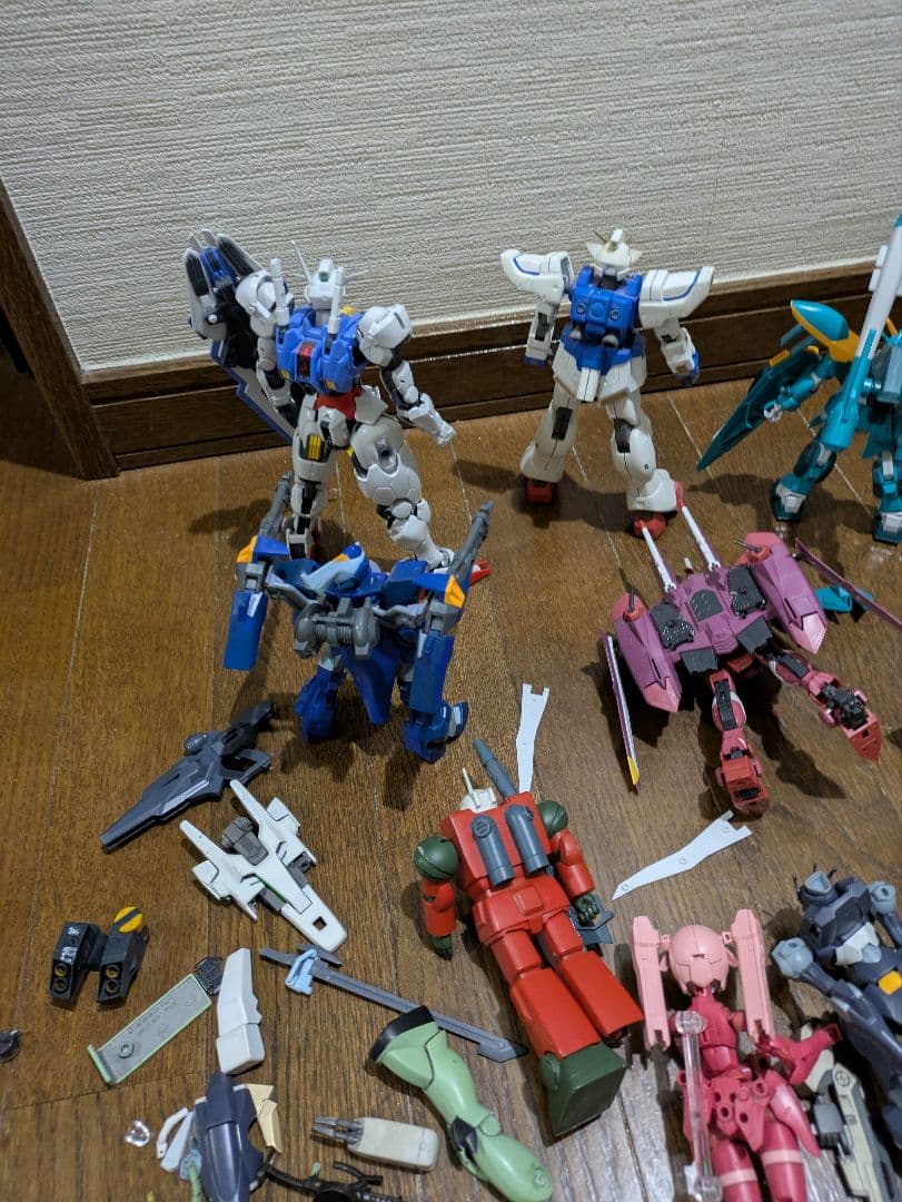 プラモデル ガンダム　ガンプラ 　ジャンク　武器　完成品　まとめ売り