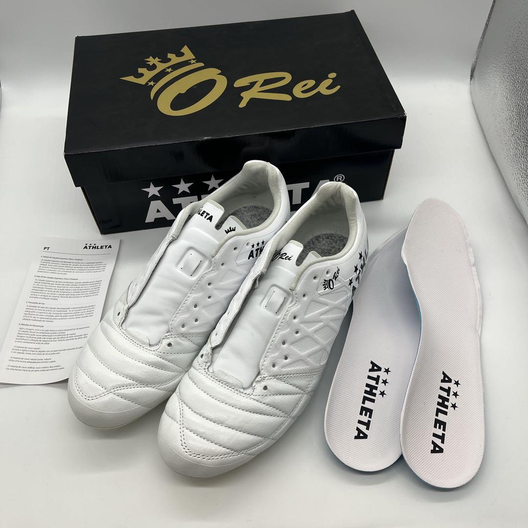 【新品•未使用 箱付】ATHLETA サッカースパイク 25.5 オーヘイT7
