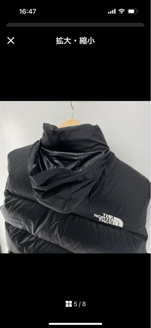 THE NORTH FACE ヌプシダウンベスト ブラックM ザ・ノースフェイス