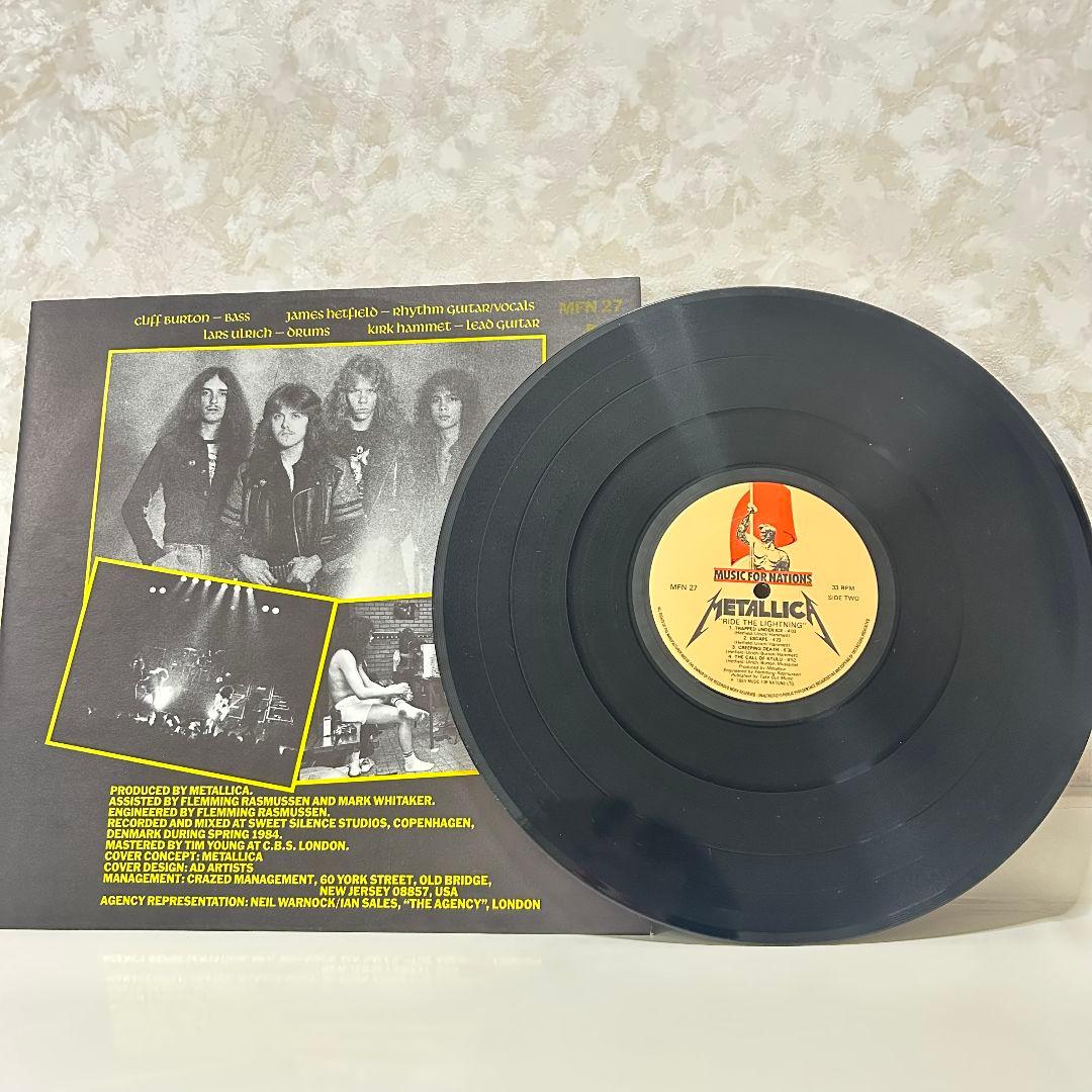 llica Ride The Lightning LPレコード