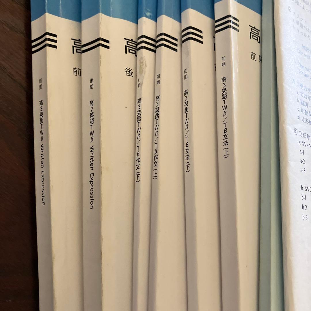 早稲田アカデミー　東大クラス　テキスト　英語