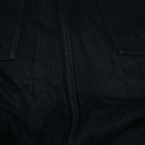 COMOLI ベルテッド パンツ ブラック サイズ4 XL 相当 ｜ コモリ