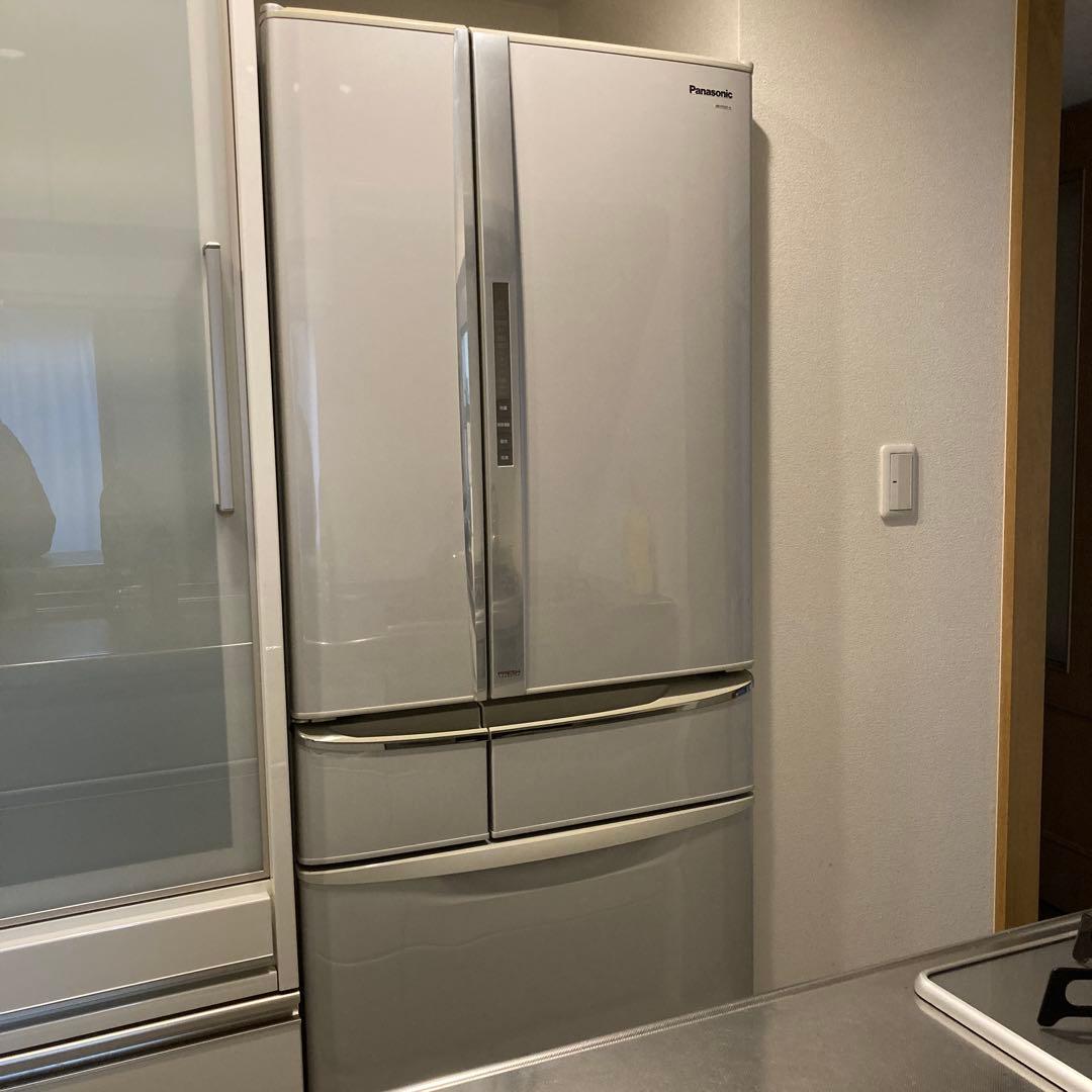 Panasonic 6ドア550L トップユニット冷蔵庫　NR-F553T-H