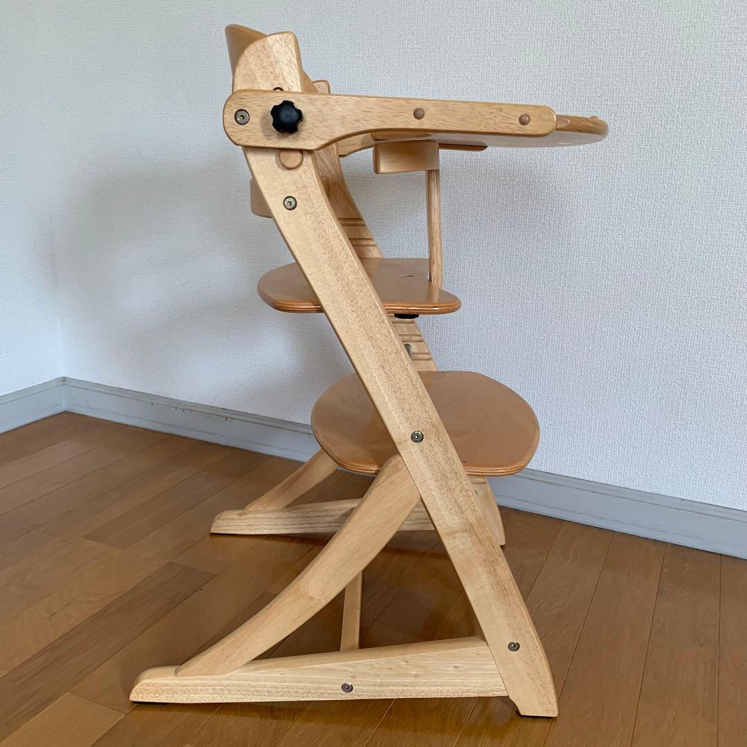 大和屋 すくすくチェアイーエヌテーブル&ガード付 ベビーチェア 送料込み