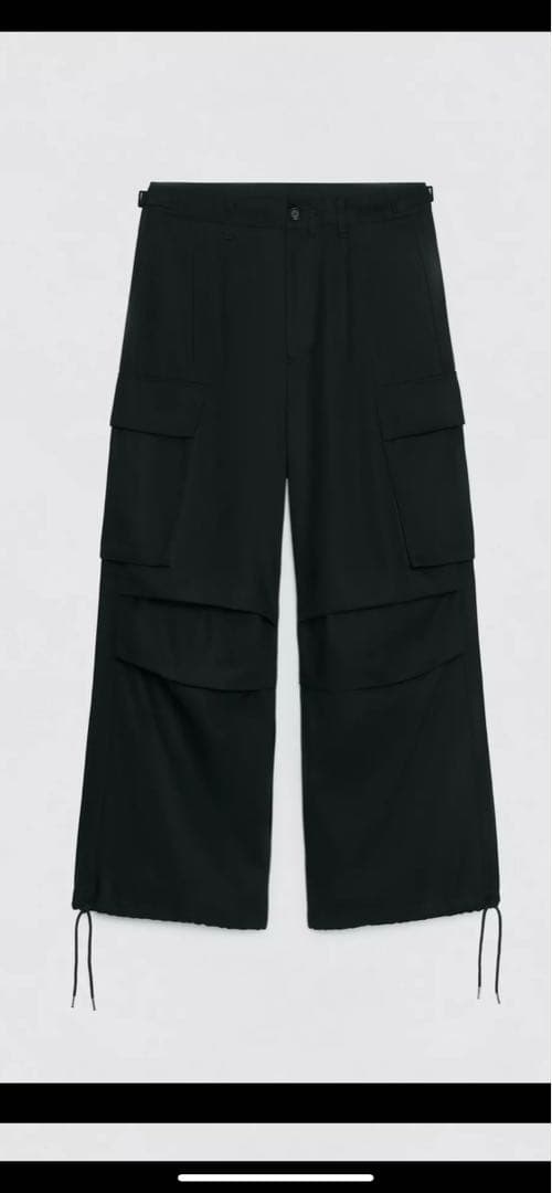 SOSHIOTSUKI X ZARA リラックスフィットスーツカーゴパンツ