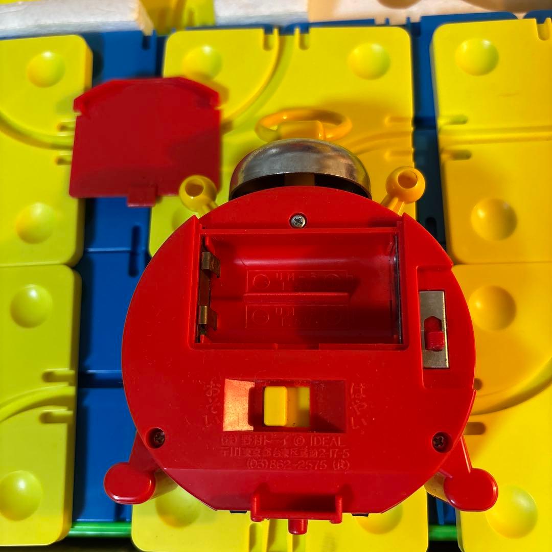 値下中 昭和レトロ 野村トーイ チクタクバンバン 赤い時計とパズルパーツ