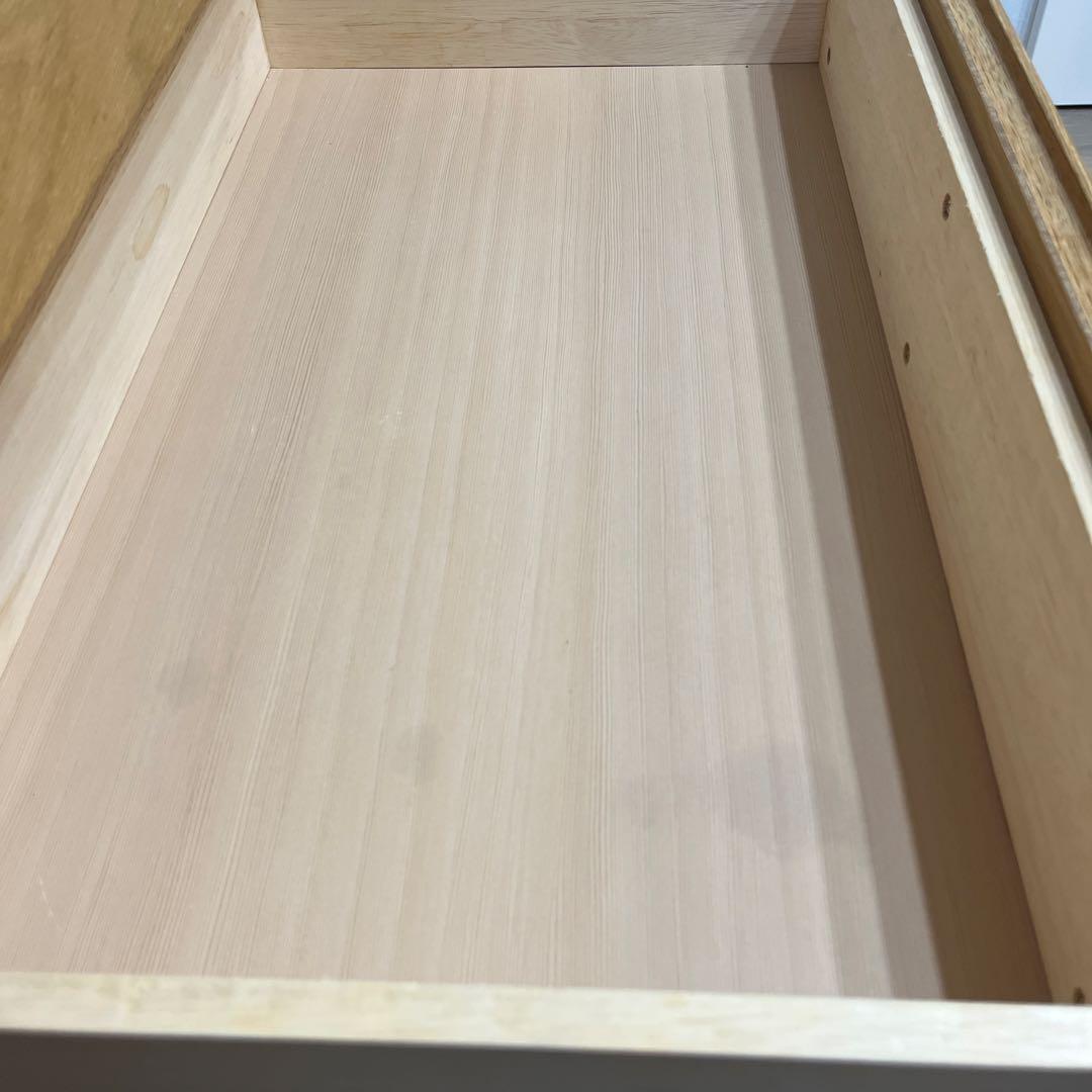 10月21日〜22日発送 無印良品 木製カップボード・幅120cm・オーク材