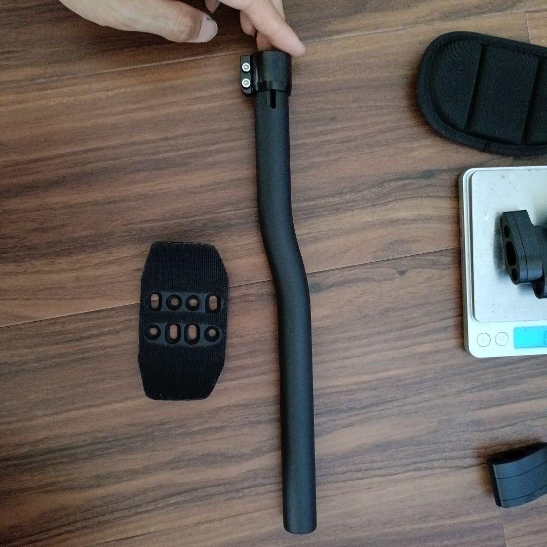 カーボンハンドル ドロップハンドル + DHバー