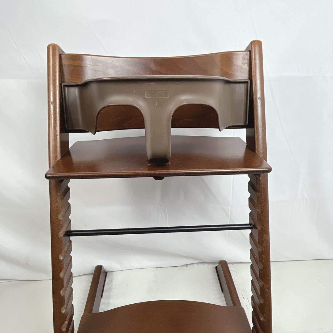 ストッケ トリップトラップ ベビーセット付 シリアル3 ブラウン