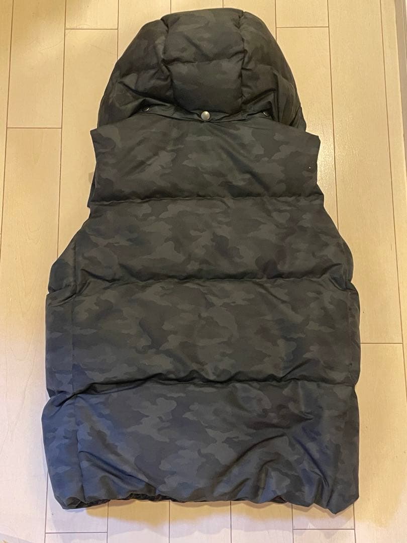 NISHIKAWA DOWN カモフラージュ ダウンベスト　Ｌ