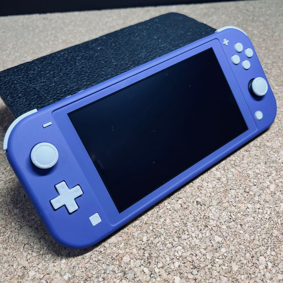 美品】Nintendo switch Lite/ブルーAC充電ケーブル.ガイド
