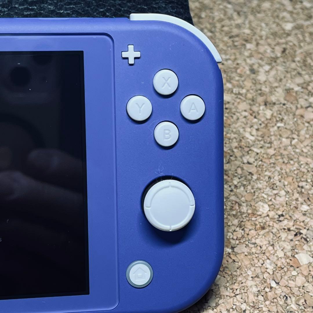 美品】Nintendo switch Lite/ブルーAC充電ケーブル.ガイド