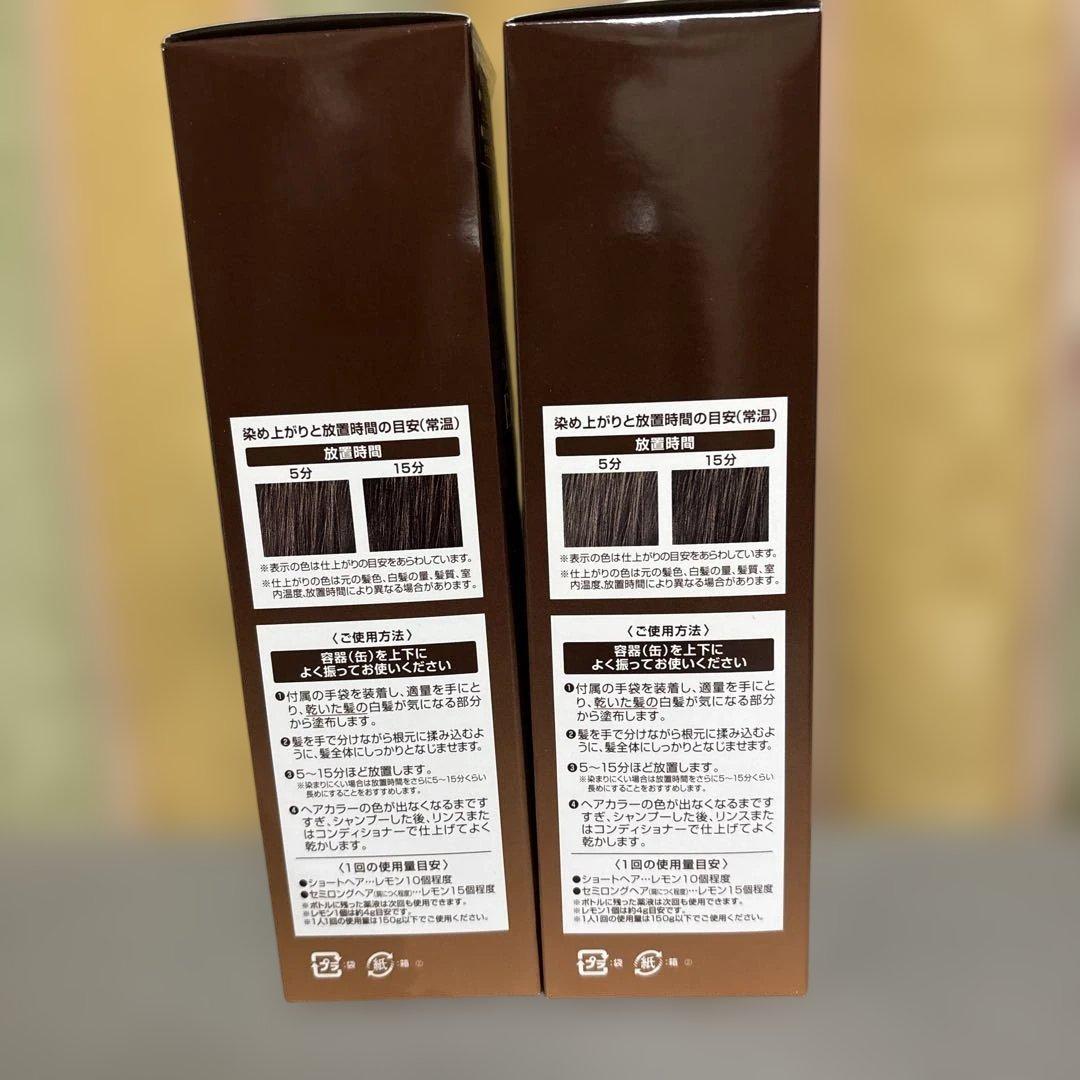 ÉCLAT Air color ダークブラウン 150g 2個セット