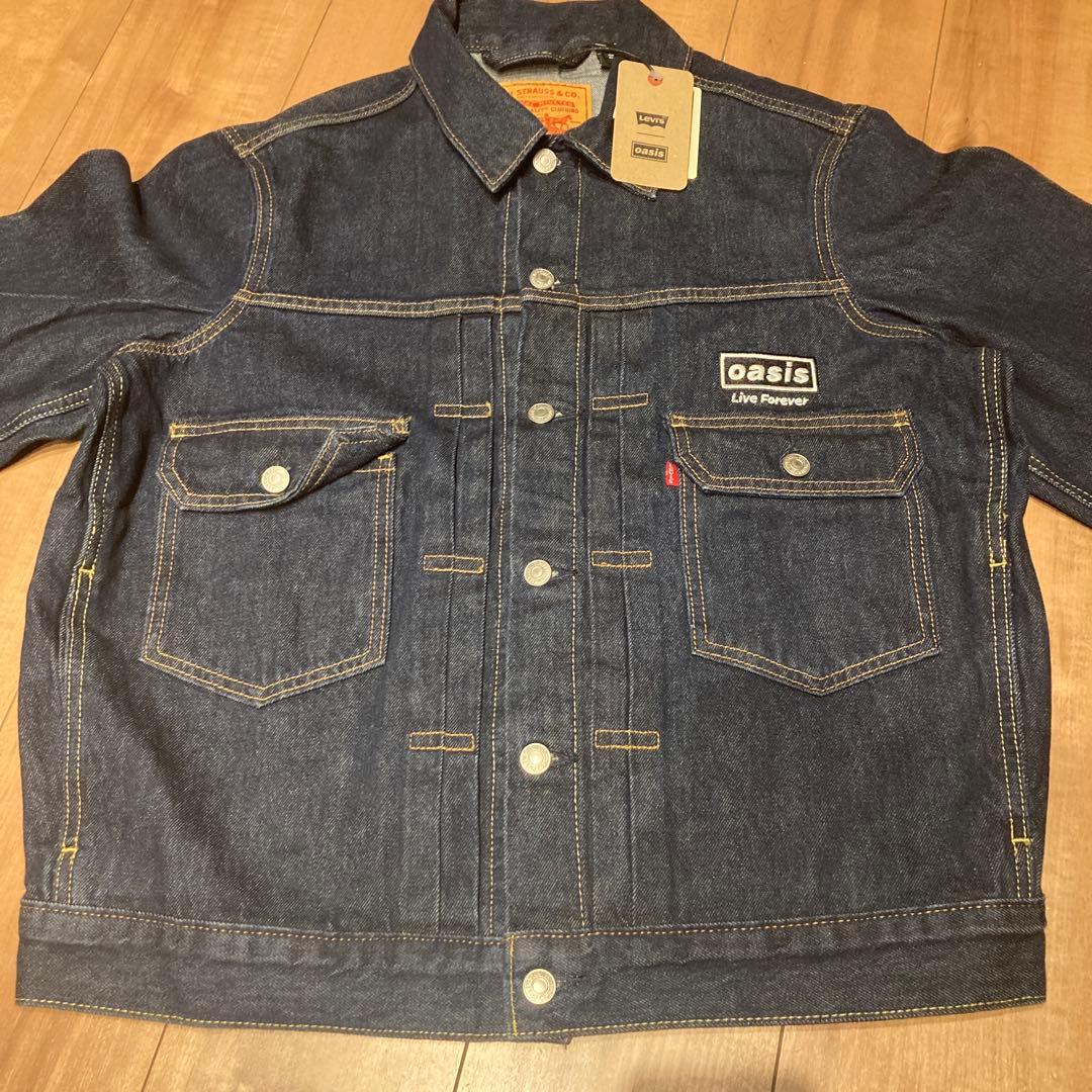 p*n様 LEVI’S® x OASIS TYPEⅡトラッカージャケット Mサイ