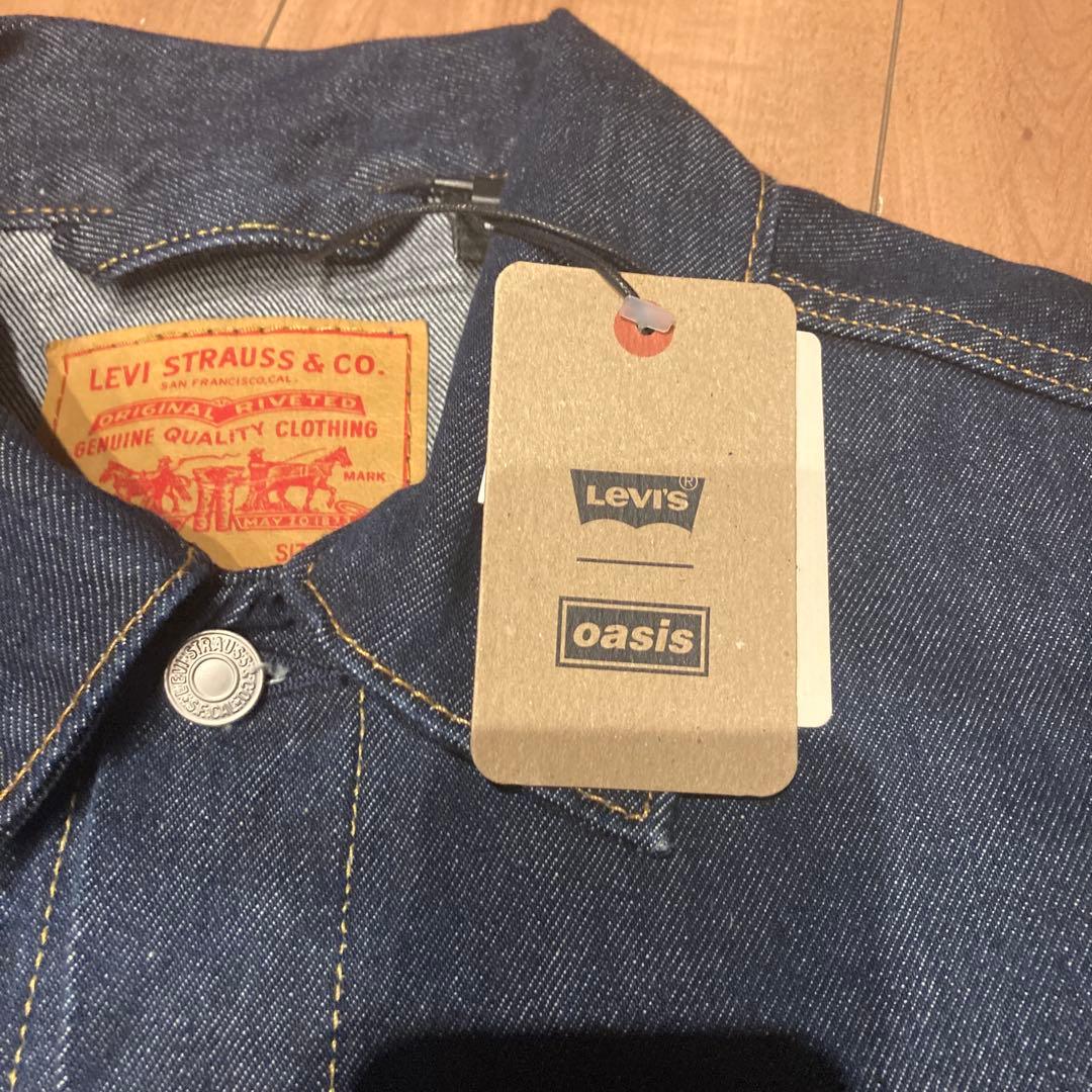 p*n様 LEVI’S® x OASIS TYPEⅡトラッカージャケット Mサイ