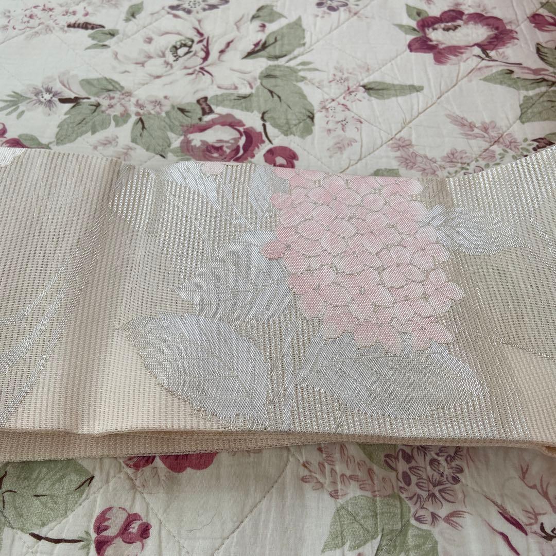 西陣織no.29 絽夏帯 京都名門 まいづる謹製 未使用 9寸名古屋帯