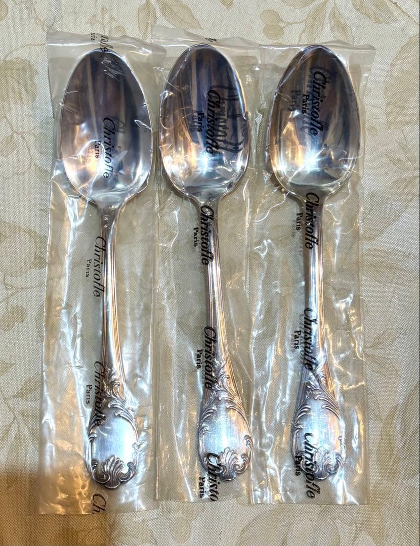 クリストフル　　マルリー　スプーン3本