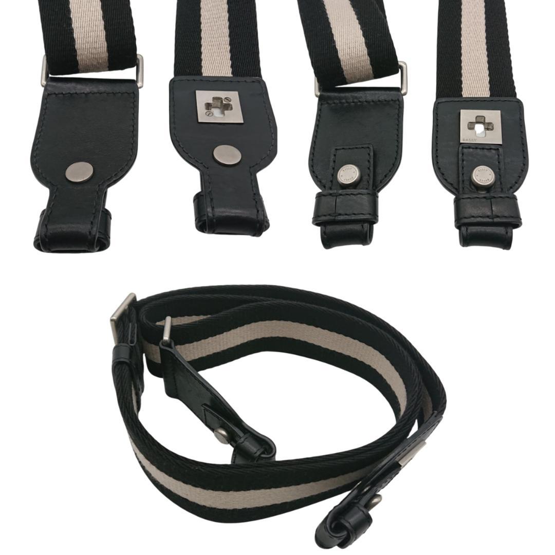 Bally　ブラックレザー ビジネスバッグ　2way　トレインスポッティング