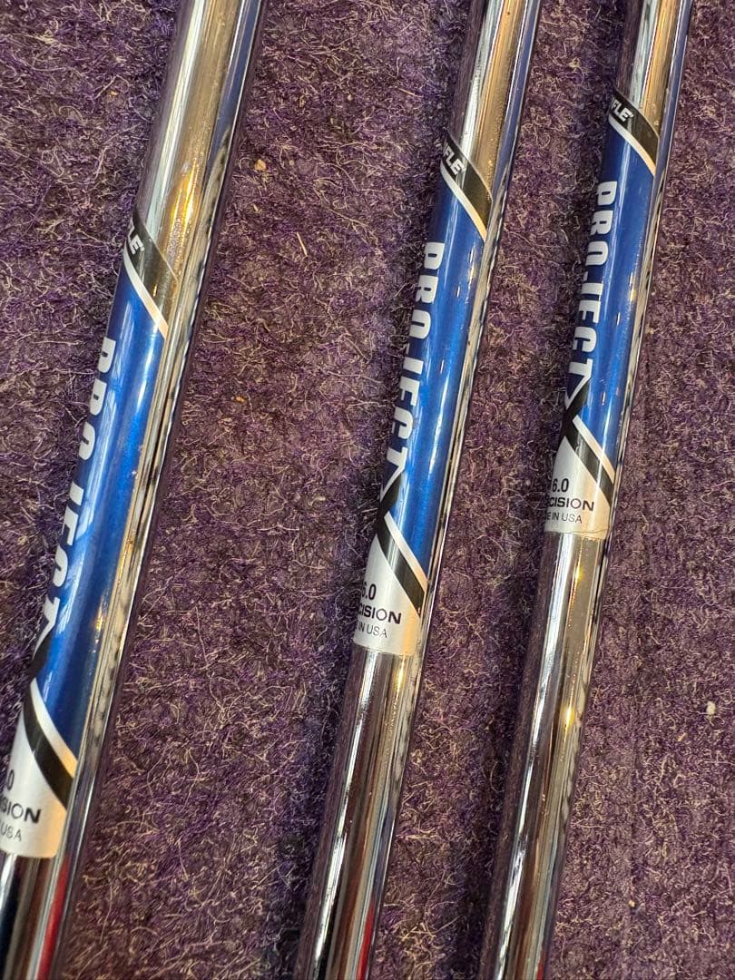 スリクソン　SRIXON Zxi7 4-P 7本 プロジェクトx 6、0