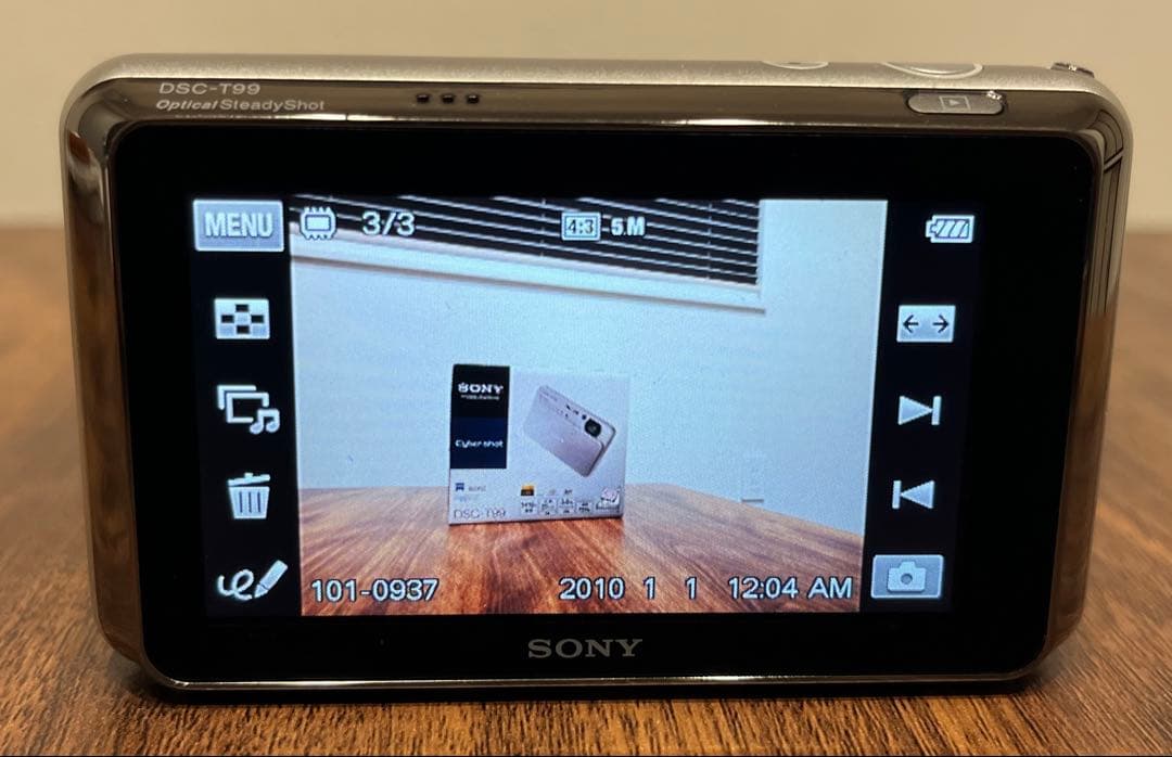 【動作確認済】SONYCybershotDSC-T99 コンパクトデジタルカメラ