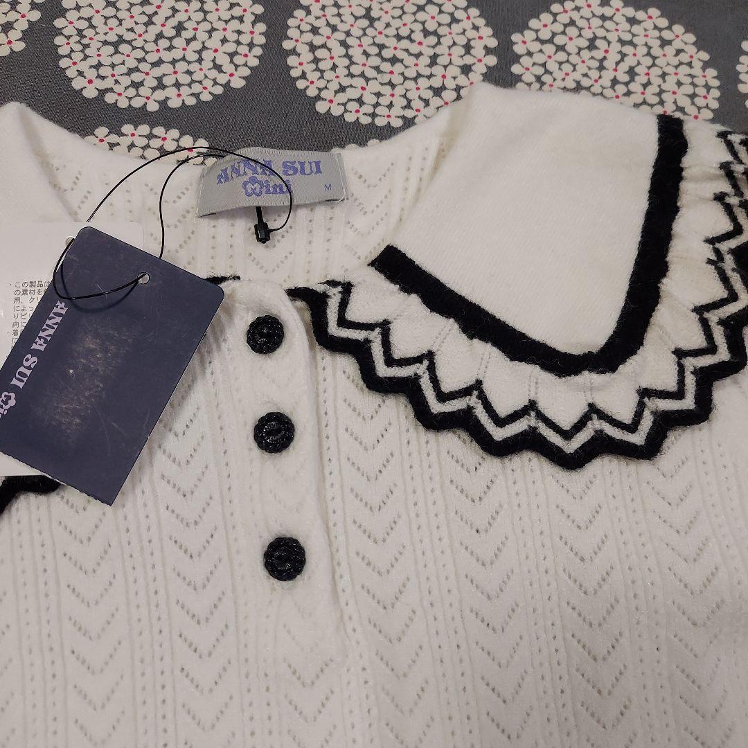新品 アナスイミニ ニットブラウス&レギンスセット 120
