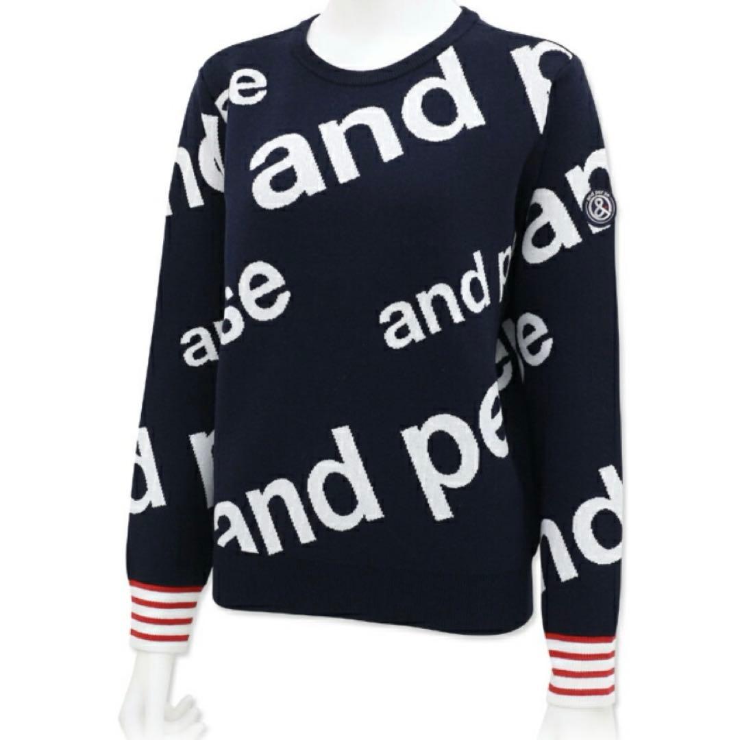 【美品】アンパスィ　長袖セーター　レディース　LL