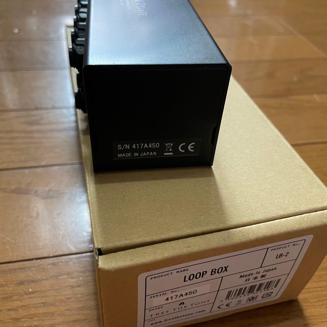 Free The Tone LB-2 Loop Box美品TRSケーブル付