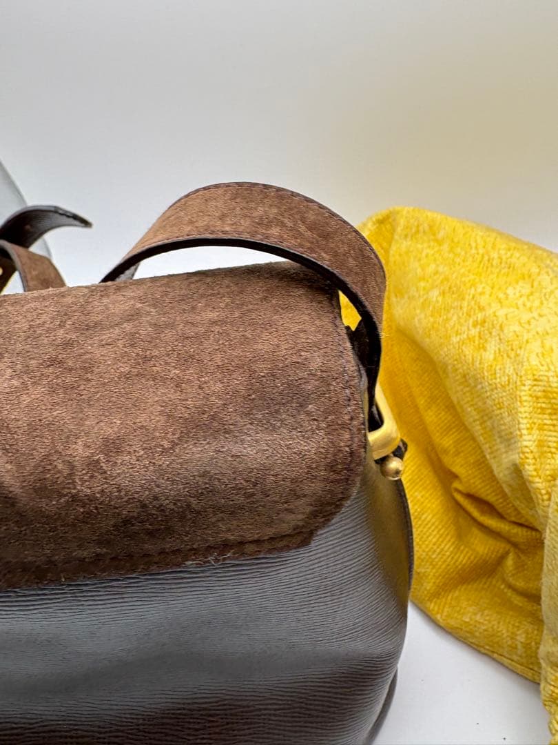 良品 フェンディ FENDI ショルダーバッグ ブラウン ヴィンテージ