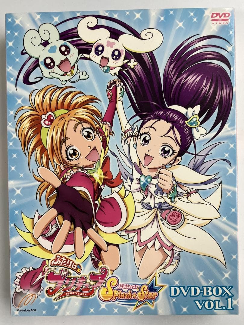 初回限定 帯付き ふたりはプリキュア スプラッシュスター DVD BOX 1＆2