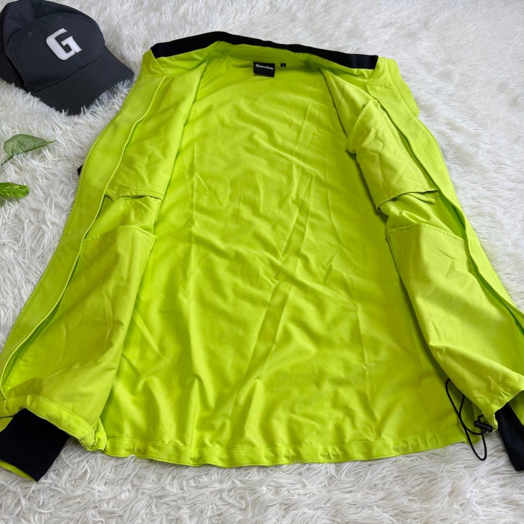 【テーラーメイド】極美品 ジップジャケット イエロー Lサイズ メンズ