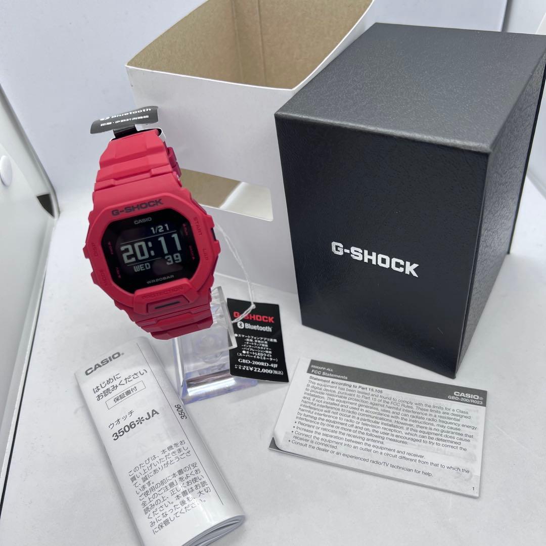 G-SHOCK GBD-200RD-4JF G-SQUAD Gショック