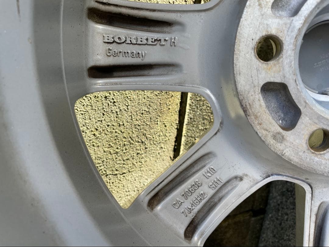 BORBET スタッドレスホイールセット 215/55 R16