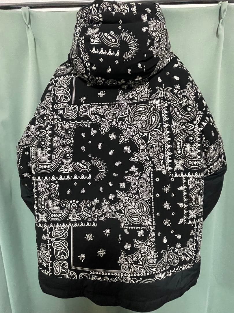 ファーストダウン×フリークスストア ペイズリー柄ダウンジャケットm