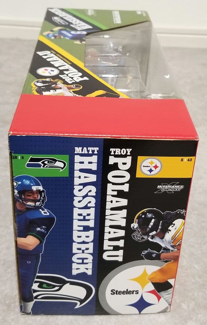 【レア　未開封】NFLマクファーレン　2pack　★ハッセルベックvsポラマル★