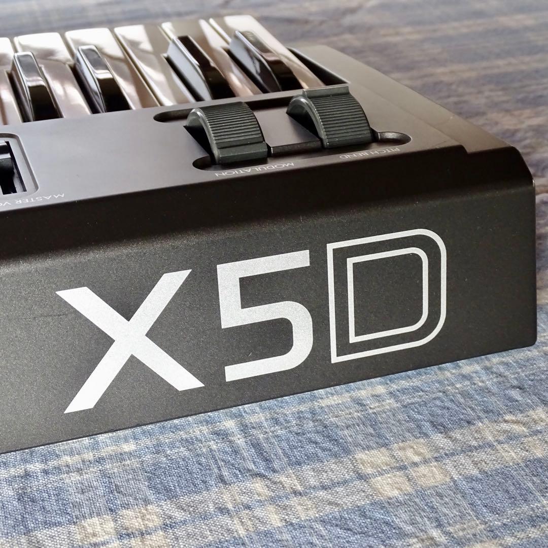 【ほぼ美品】KORG コルグ X5D ソフトケース ボーナスディスク付属