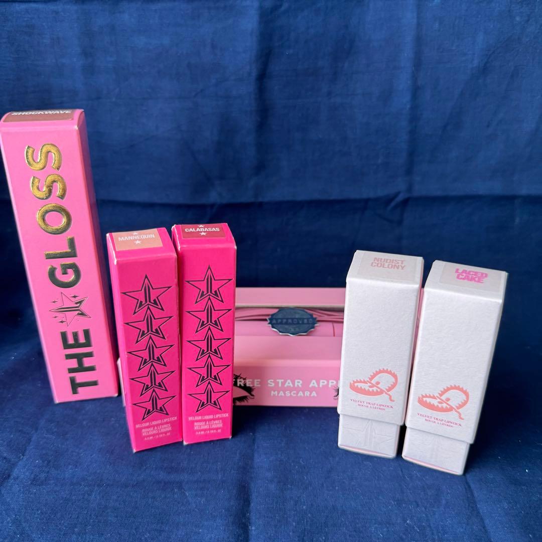 【JEFFREE STAR】 マスカラ、リップ等5点セット