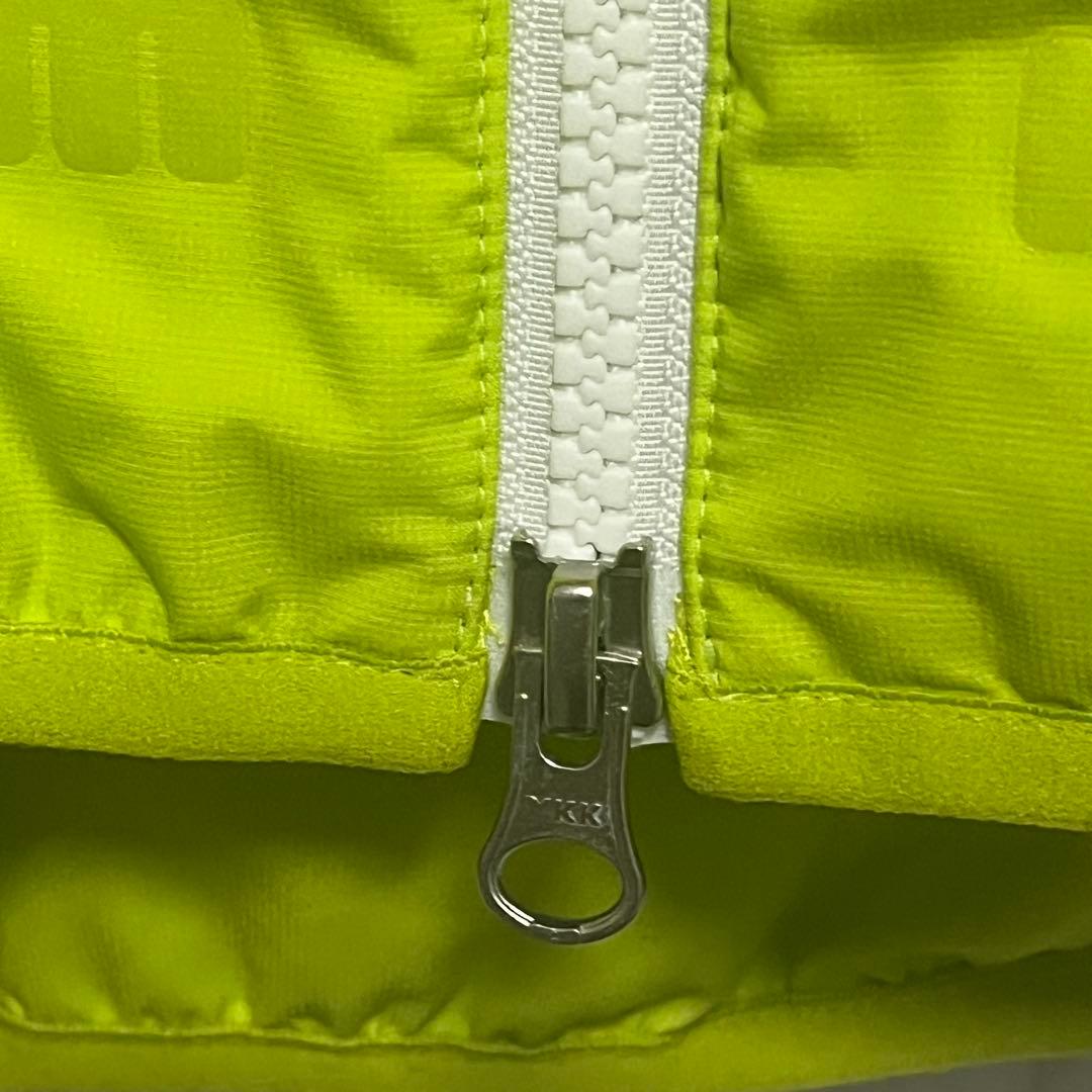 新品タグ付き マンシングウェア ゴルフ ダウンジャケット ライム 21年モデル