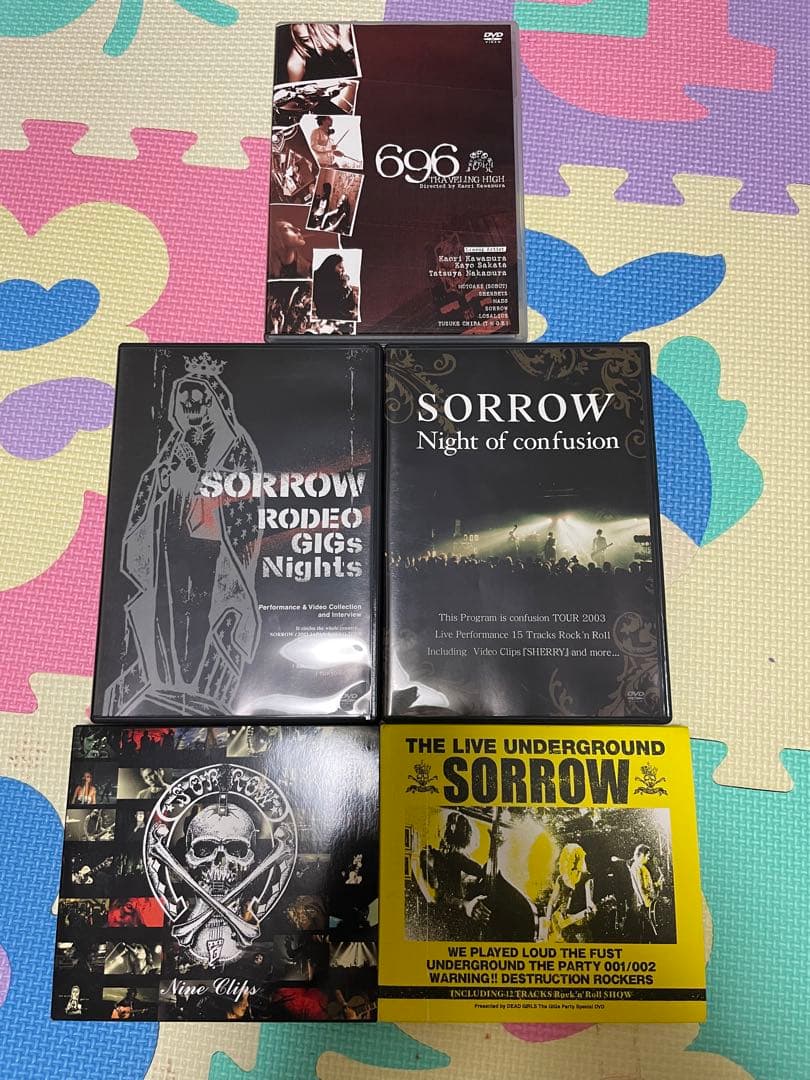 SORROW 川村カオリ DVDセット MOTOAKI 中村達也 チバユウスケ
