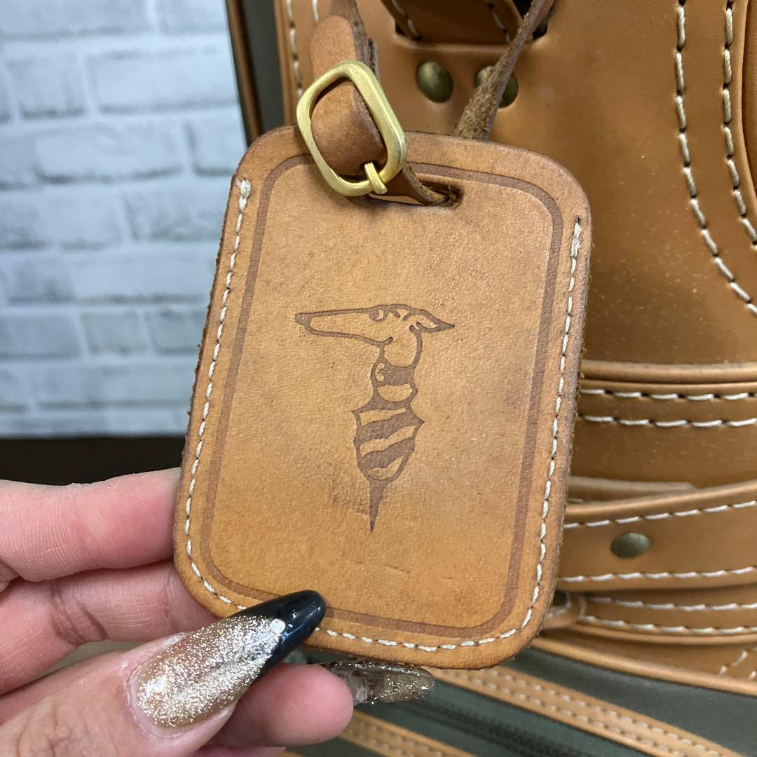 昭和レトロ 希少 ヴィンテージ TRUSSARDI トラサルディ キャディバッグ