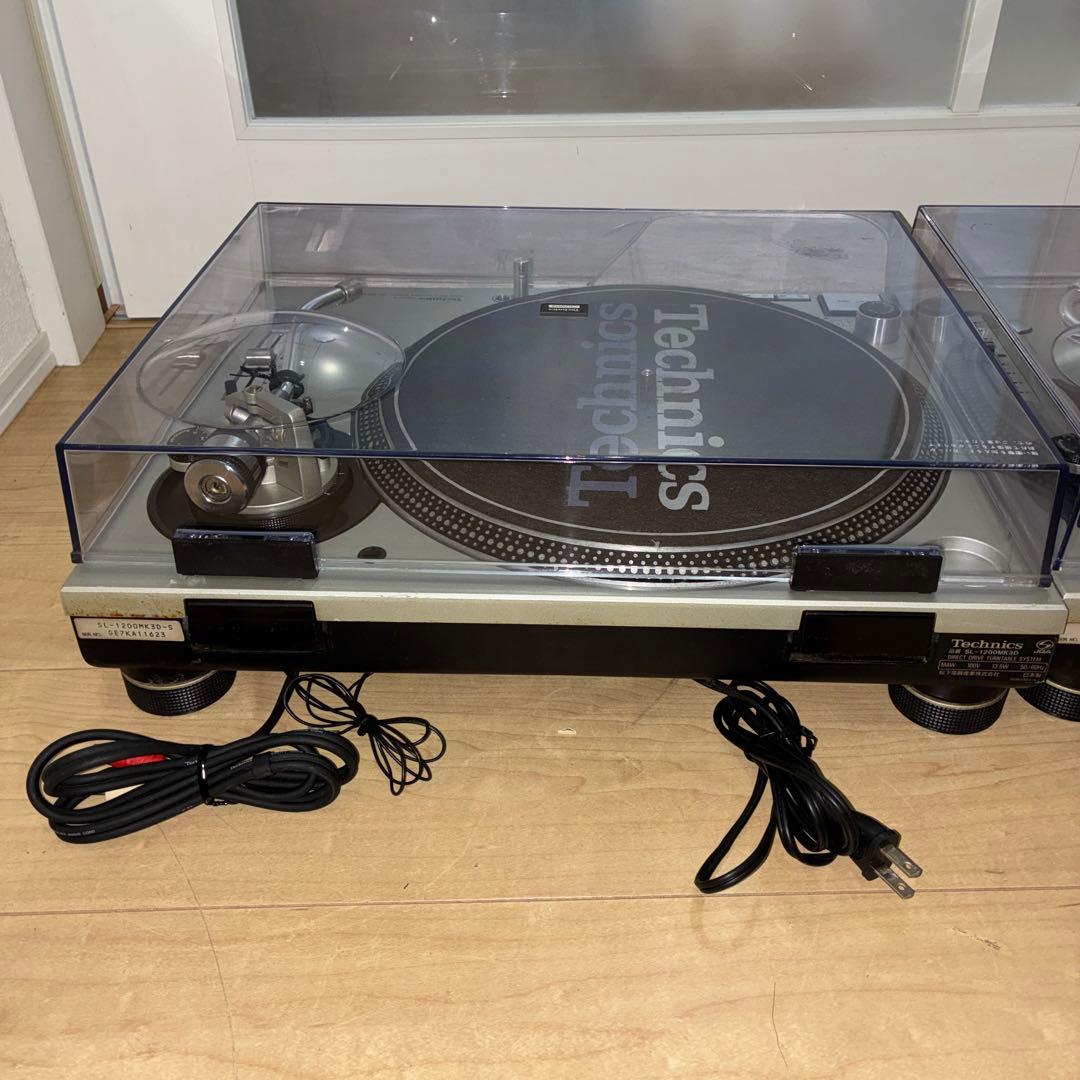 動作ok Technics SL-1200MK3D ターンテーブル 2台