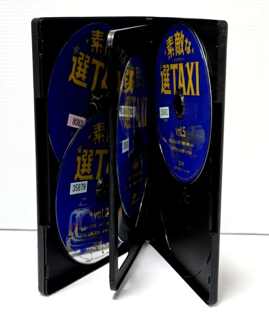 【新品ケース収納】　素敵な選TAXI レンタルDVD 全6巻　竹野内豊