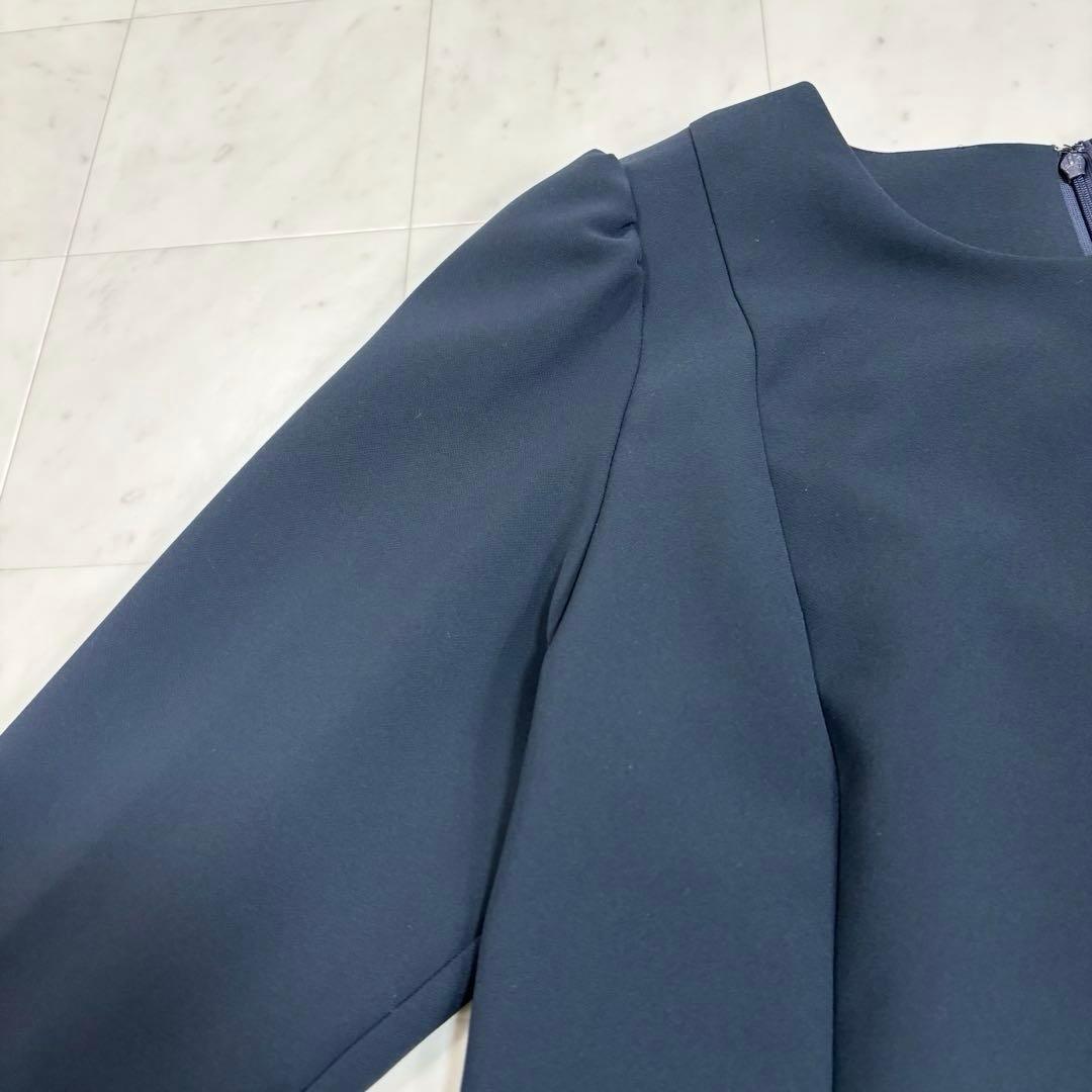 チロリンママ です★新品★ストレッチダブルクロス チュニックブラウス