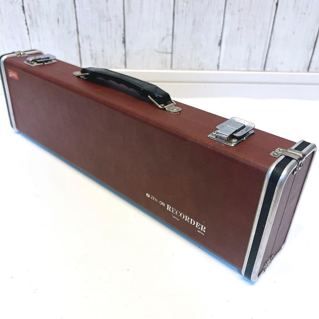 【良品】ZEN-ON 2300B テナーリコーダー　ゼンオン　全音
