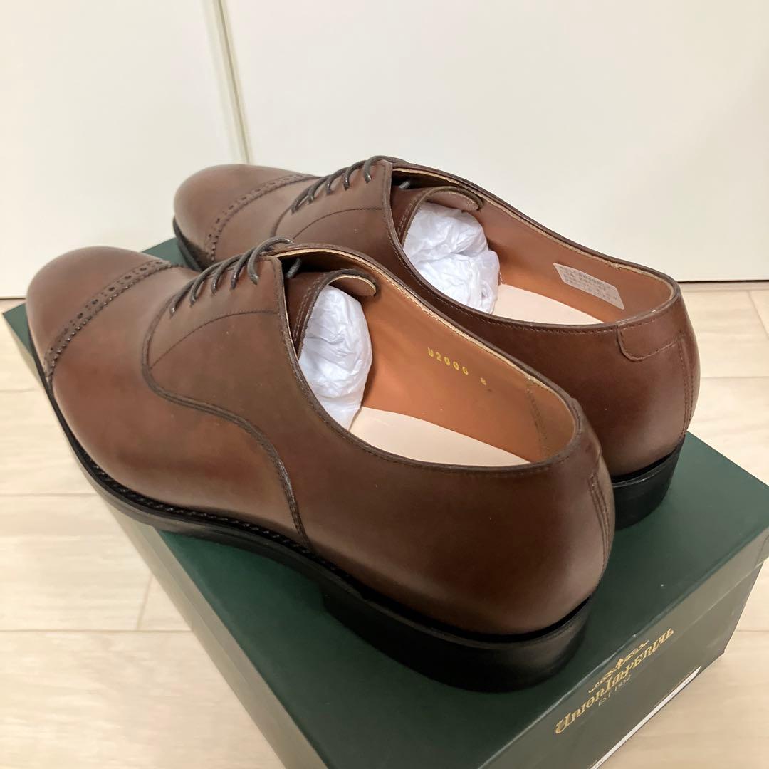 ユニオンインペリアル U2006 ダークブラウン 革靴　8EEE 26