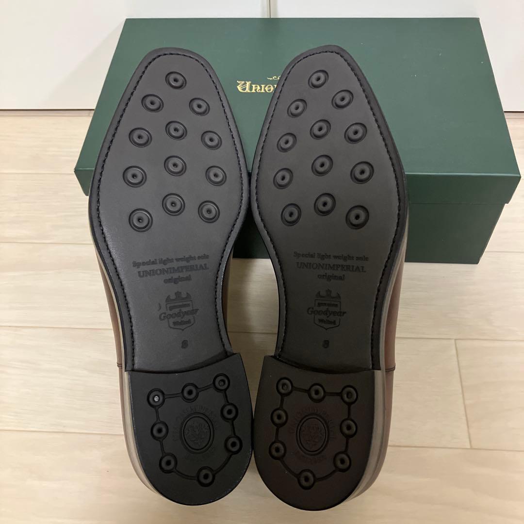 ユニオンインペリアル U2006 ダークブラウン 革靴　8EEE 26