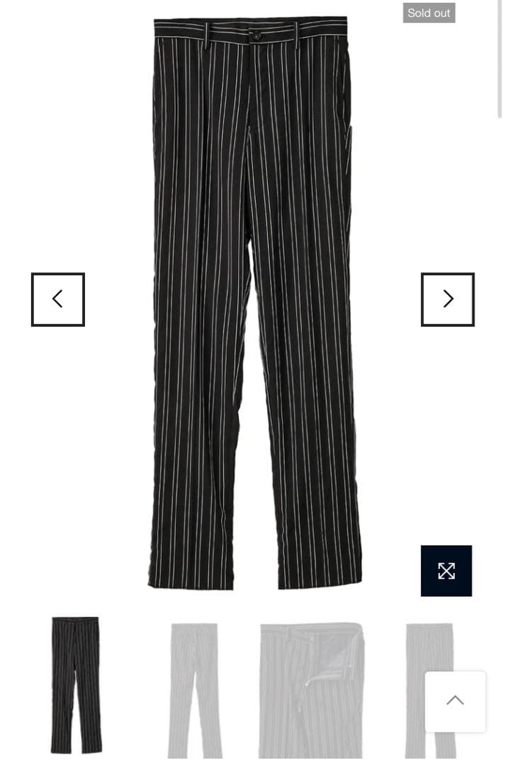 jamistソロイスト soloist 25ss 46 ストライプ