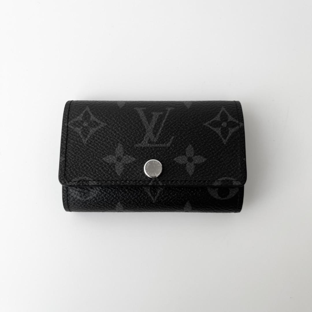 現行モデル 美品 ルイヴィトン ミュルティクレ6 エクリプス キーケース