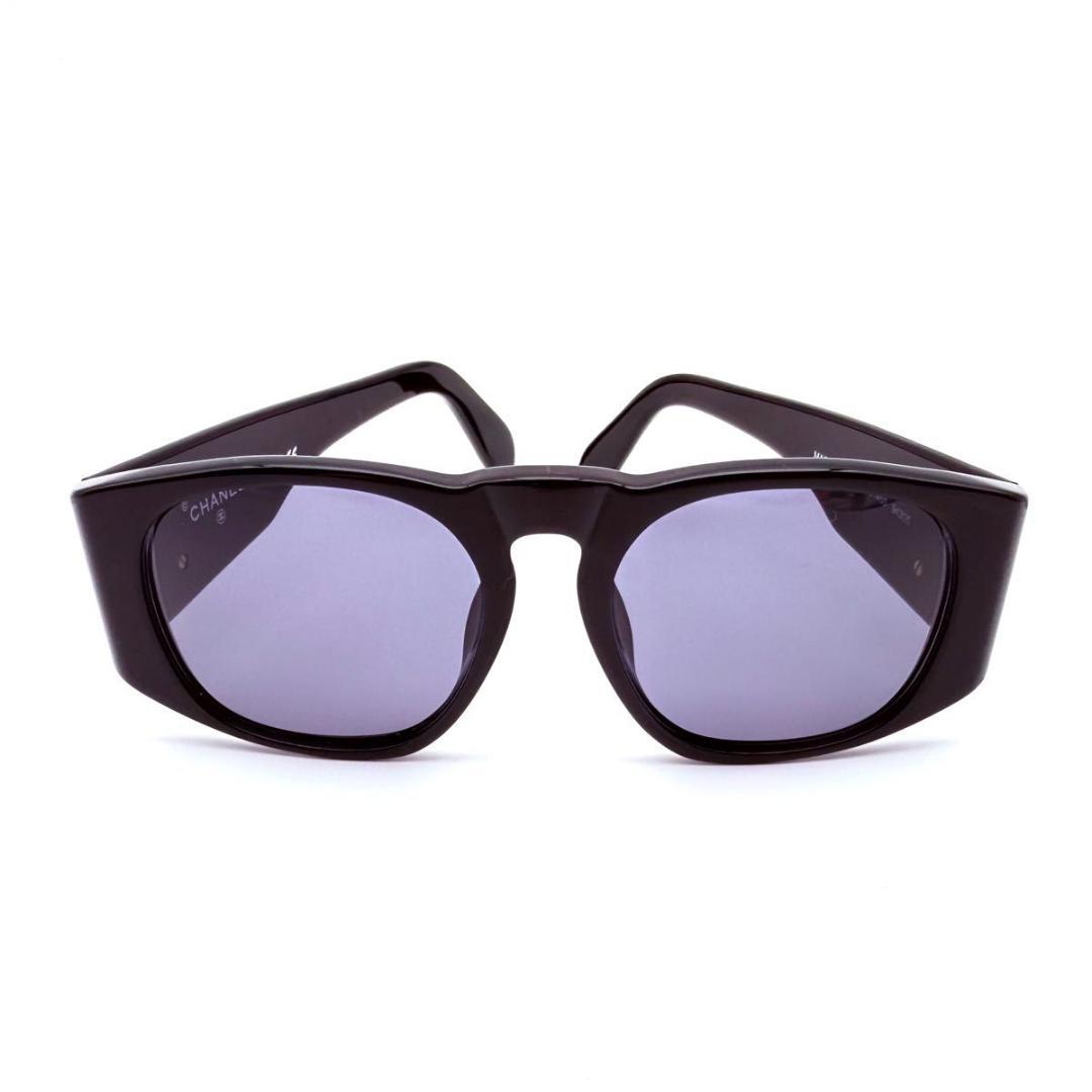 CHANEL シャネル　ココマーク　マトラッセ　サングラス　ウェリントン