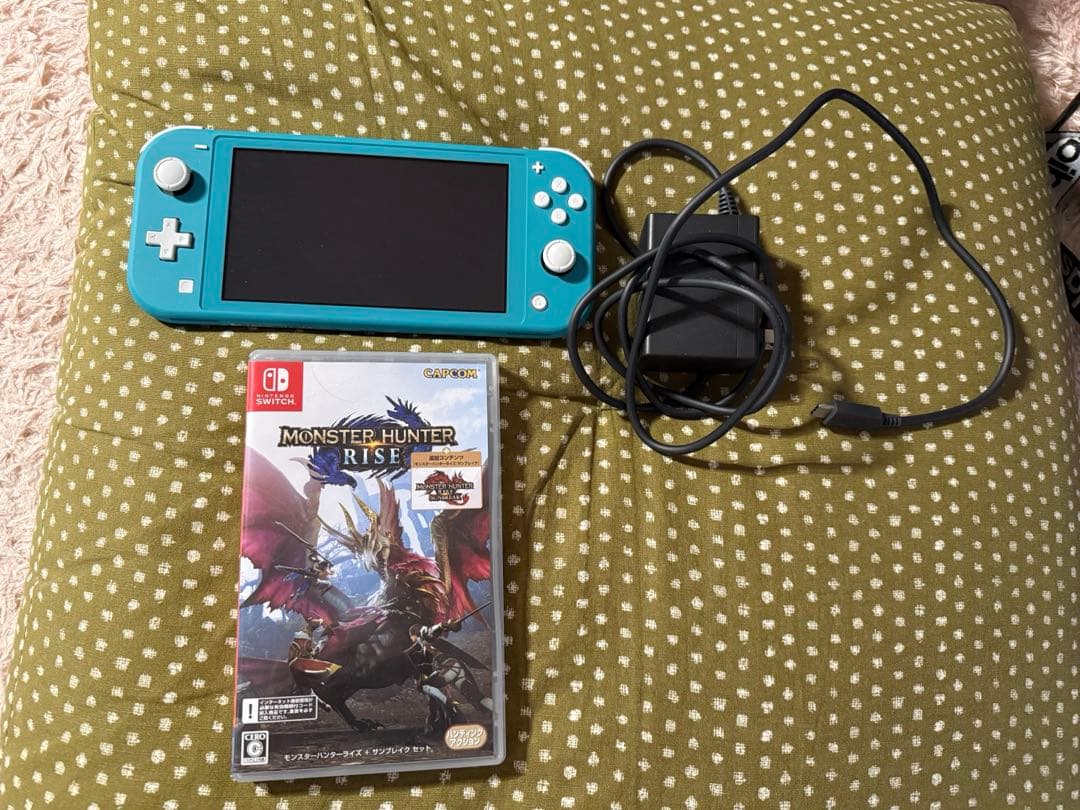 Nintendo Switch Lite ターコイズ 充電器ソフト付き